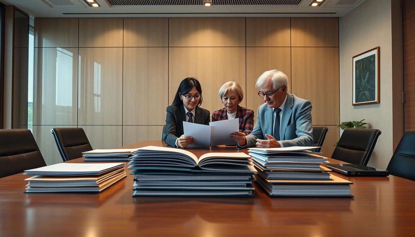 Real estate ownership transfer documents and closing confirmation